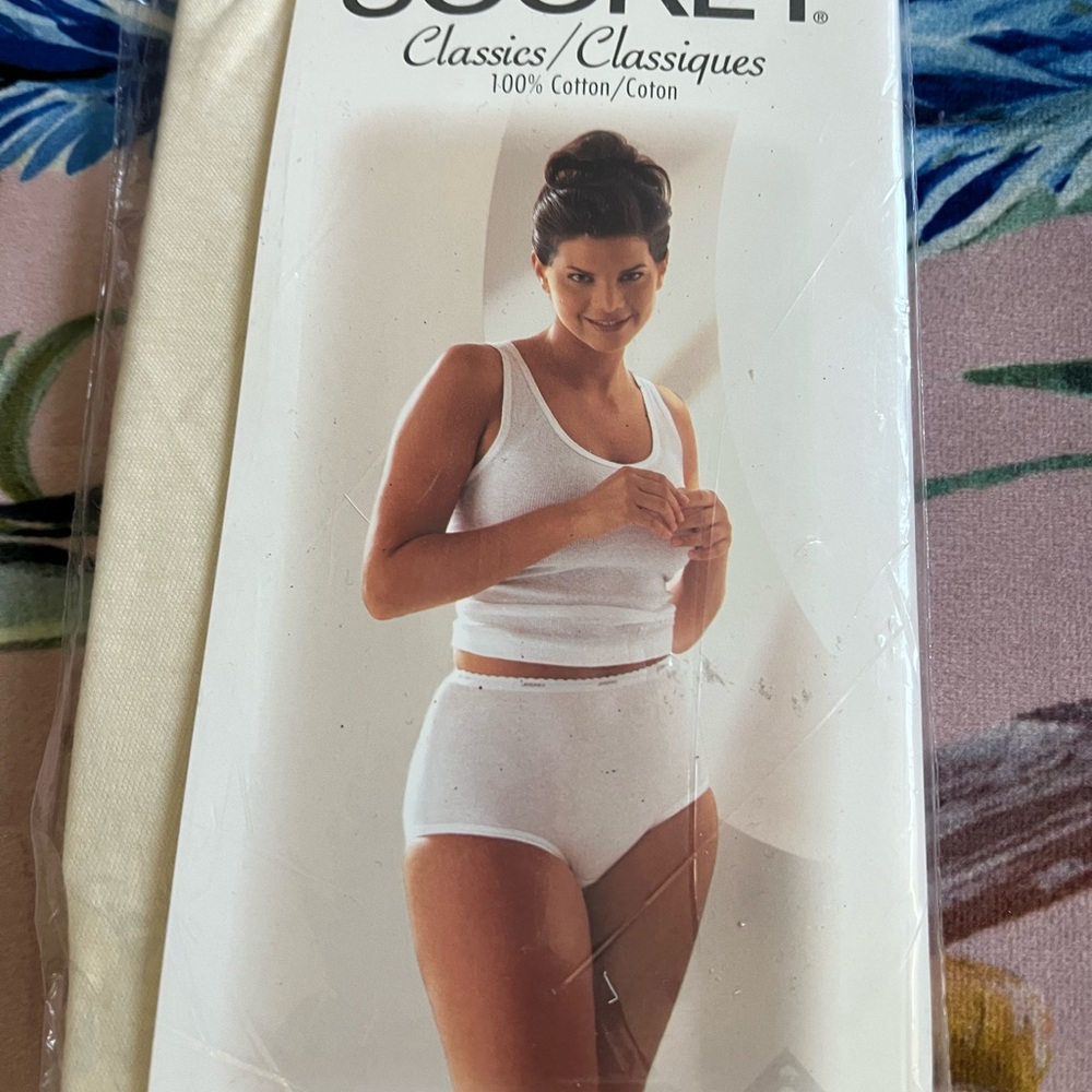Vintage Jockey brief classic panties size 10 new in pack